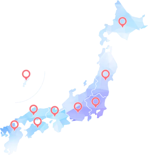 全国105院展開 駅近でアクセス便利
